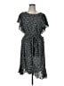 Max Studio 100% Polyester Paisley Black Casual Dress Size 1X - photo 1