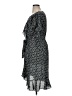 Max Studio 100% Polyester Paisley Black Casual Dress Size 1X - photo 5