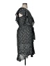Max Studio 100% Polyester Paisley Black Casual Dress Size 1X - photo 4