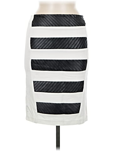 MY TRIBE Leather Skirt (view 1)