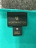 Worthington 100% Polyester Teal Tank Top Size M - photo 7