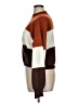 Magnolia Color Block Brown Turtleneck Sweater Size XL - photo 5