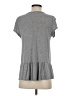 Glam Gray Short Sleeve Top Size S - photo 2