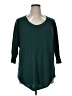 Boutique + 100% Acrylic Teal Cardigan Size 0X Plus - photo 1