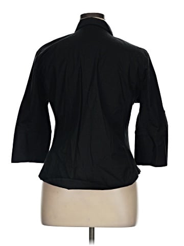 Hester & Orchard 3/4 Sleeve Button-Down Shirt (view 2)