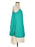 One One Six 100% Polyester Solid Teal Casual Dress Size S - photo 4