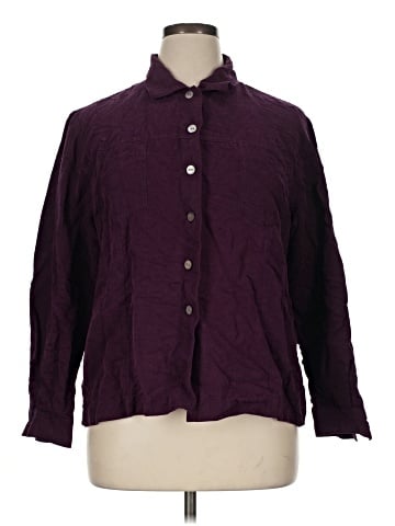 Chico's Design 3/4 Sleeve Silk Top (view 1)