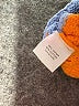 VOX LUX Chevron-herringbone Orange Pullover Sweater Size L - photo 4