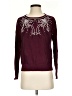 Field Flower Burgundy Pullover Sweater Size S - photo 1