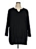 Veranesi Black 3/4 Sleeve Top Size 1X - photo 1