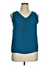 Addison Teal Sleeveless Blouse Size XL (estimated) - photo 1