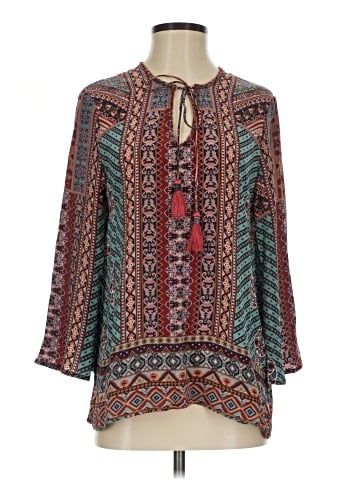Tolani Long Sleeve Blouse (view 1)