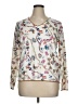 leo & ugo Paisley Ivory White Pullover Sweater Size 14 (5) - photo 1