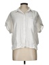 Levi's White Short Sleeve Blouse Size L - photo 1