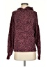 Athleta Animal Print Burgundy Pullover Sweater Size XS - photo 1