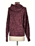 Athleta Animal Print Burgundy Pullover Sweater Size XS - photo 2