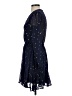 Mi ami 100% Polyester Stars Blue Cocktail Dress Size S - photo 5