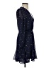 Mi ami 100% Polyester Stars Blue Cocktail Dress Size S - photo 4