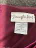 Assorted Brands 100% Polyester Burgundy Dress Size 12 - photo 3