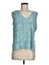 Unbranded Teal Sleeveless Blouse Size M - photo 1