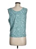 Unbranded Teal Sleeveless Blouse Size M - photo 2