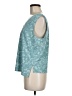 Unbranded Teal Sleeveless Blouse Size M - photo 5