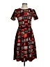 Lularoe Graphic Red Casual Dress Size S - photo 1