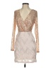 Unbranded 100% Polyester Tan Cocktail Dress Size S - photo 1