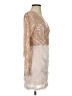 Unbranded 100% Polyester Tan Cocktail Dress Size S - photo 4