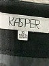 Kasper Solid Black Formal Skirt Size 16 - photo 4