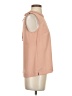 J.Crew 100% Polyester Tan Sleeveless Blouse Size 4 - photo 4