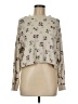 American Eagle Outfitters Floral Tan Pullover Sweater Size M - photo 1