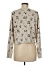American Eagle Outfitters Floral Tan Pullover Sweater Size M - photo 2