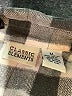 Classic Elements 100% Cotton Plaid Gray 3/4 Sleeve Button-Down Shirt Size M - photo 4