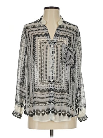 Staring at Stars Long Sleeve Blouse (view 1)