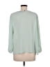 Apt. 9 Green Long Sleeve Blouse Size L - photo 2