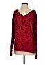 Athleta Paisley Red Burgundy Pullover Sweater Size S - photo 1