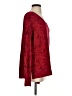 Athleta Paisley Red Burgundy Pullover Sweater Size S - photo 4