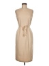 Spiegel Solid Tan Casual Dress Size 8 - photo 1
