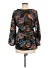 Motherhood Black Kimono Size Med Maternity - photo 2