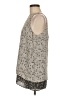 Max Studio 100% Polyester Silver Sleeveless Blouse Size M - photo 5