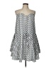 Grace Willow 100% Polyester Graphic Gray Silver Casual Dress Size 12 - photo 1