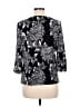 Alex Evenings Black 3/4 Sleeve Blouse Size M - photo 2