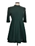 Unbranded Solid Green Casual Dress Size L - photo 1
