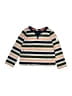 Joules 100% Cotton Stripes Orange Long Sleeve Henley Size 2 - photo 1