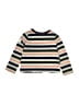 Joules 100% Cotton Stripes Orange Long Sleeve Henley Size 2 - photo 2