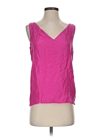 Compagnie Internationale Express Sleeveless Silk Top (view 1)