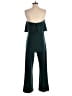 Adrianna Papell Color Block Green Jumpsuit Size 4 - photo 2