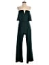 Adrianna Papell Color Block Green Jumpsuit Size 4 - photo 1