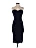 BCBGMAXAZRIA 100% Polyester Black Blue Cocktail Dress Size 4 - photo 1